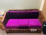 Wooden Sofa Set