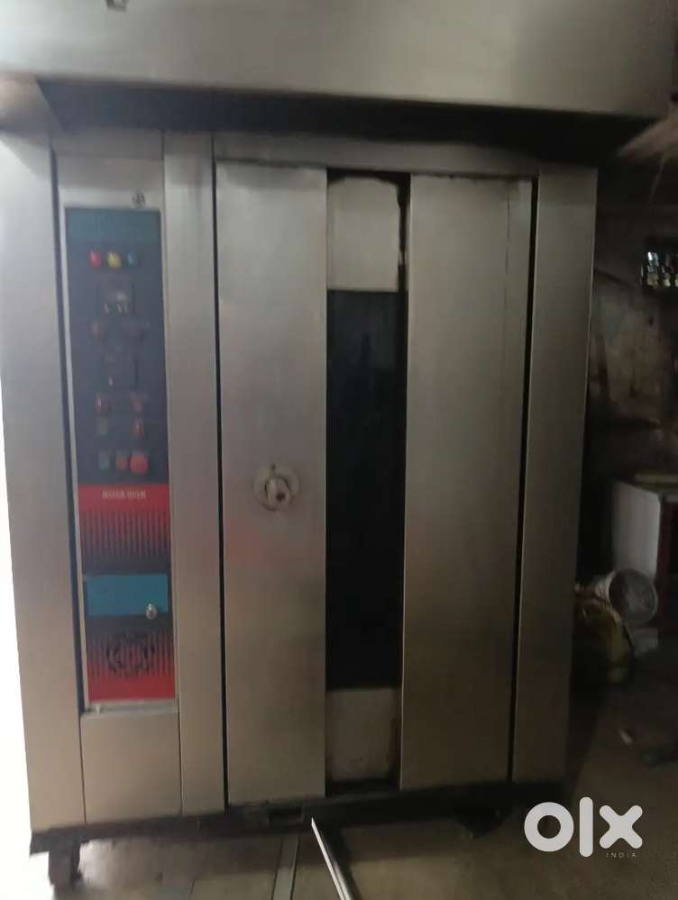 Diesel fired rotary rack oven
