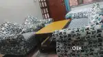 Sofa set with table