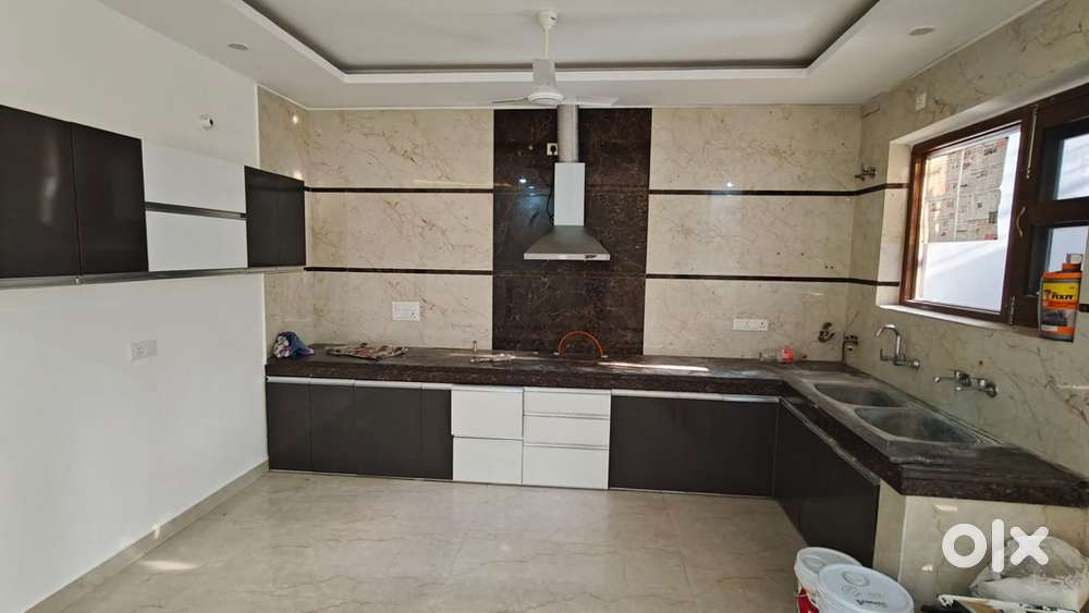 Ground floor for rent , sami furnished