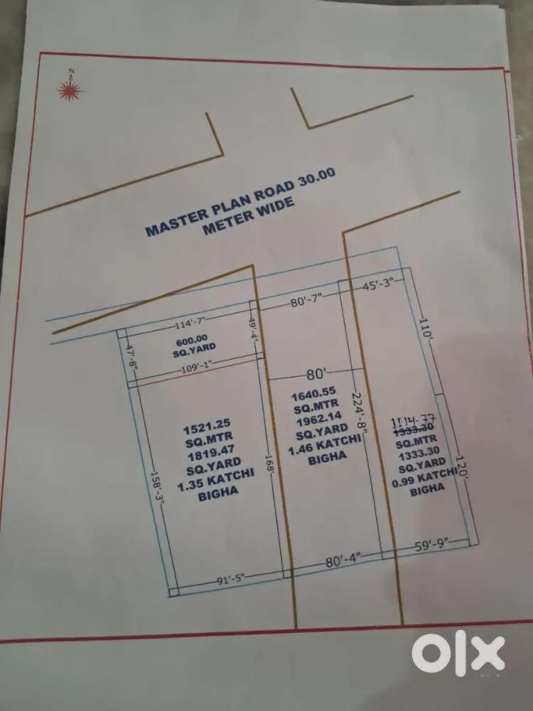 Plot of 200 gaj  for sale near prince lotus valley