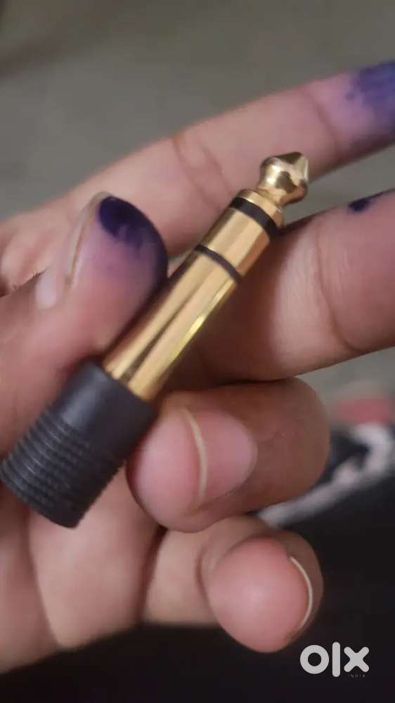 Gold Plated Audio Jack / XLR Pin