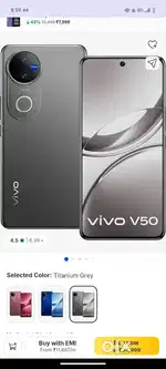 V50 (8 GB + 256 GB)