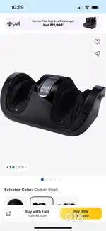 Foot leg massager