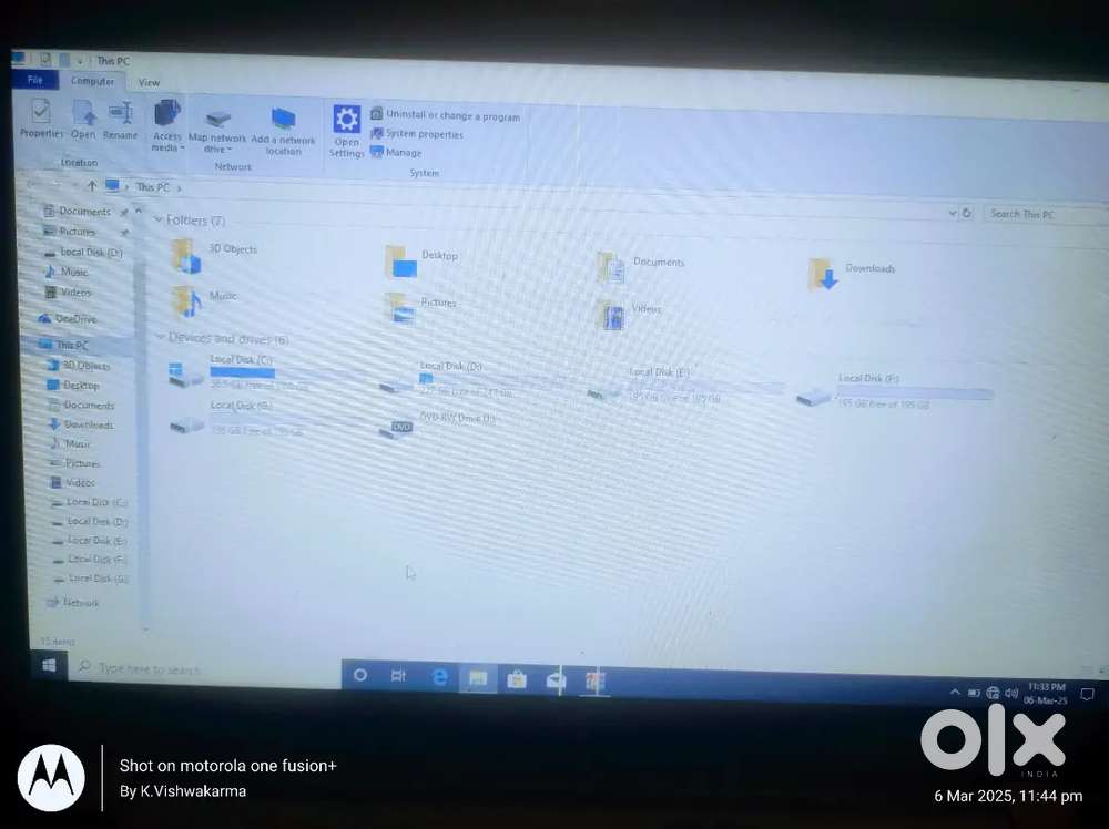 HP laptop pavilion i5 4th generation 6gb Ram 1tb hdd