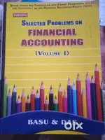 Problem On Financial Accounting
