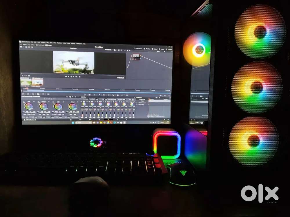 Video editing and gaming computer