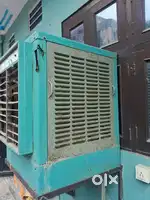 Desert cooler with exhaust fan running condition