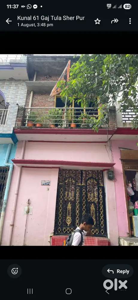 3bhk duplex house 30 wide road commercial