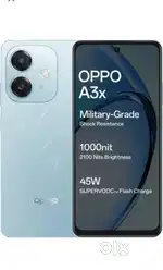 Oppo a3x 4g 4/64 new connection