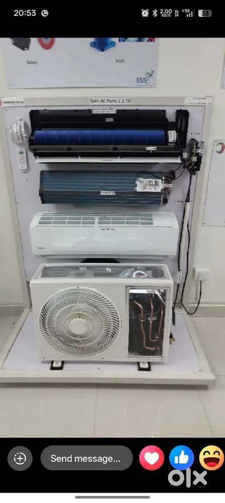 Sell buy old ac fridge at reasonable price