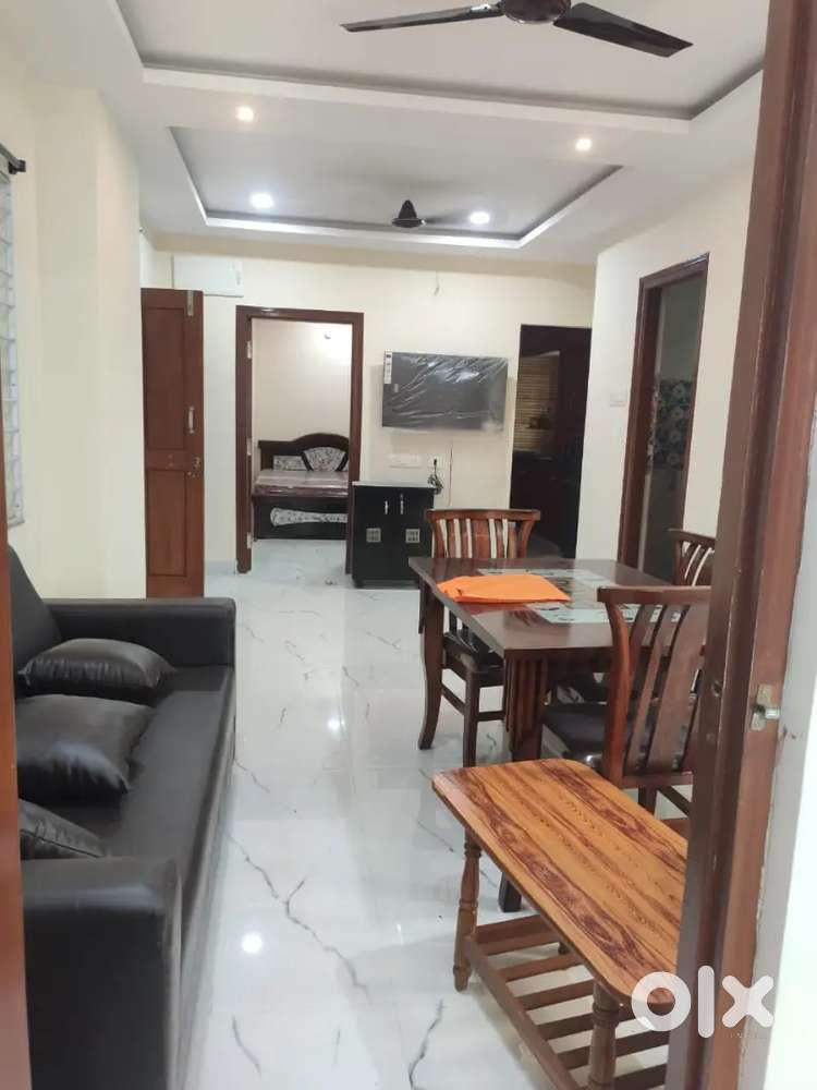 2bhk fully furnished flat for rent in Kondapur masjid banda