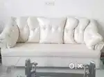 Maharaja leather sofa