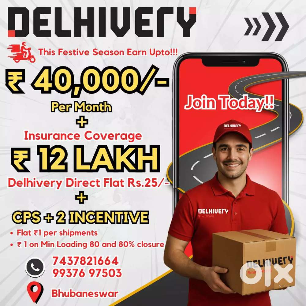 DELIVERY BOY ( Bike Rider)