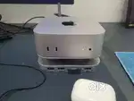 Mac mini M4 256/16  with  hub & stand   ssd enclosure