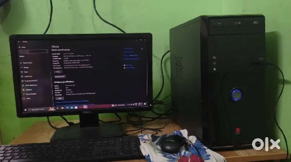 Computer full set up windows 10 pro