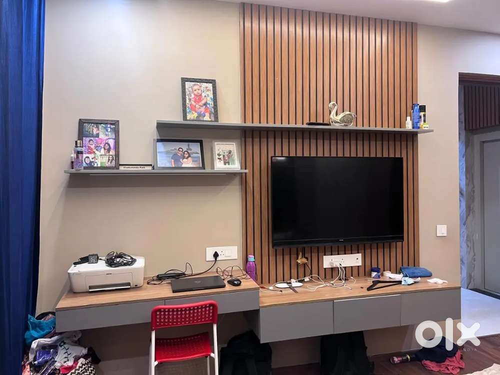 Gated Community  All Amenities  3 BHK Semi-Furnished for Rent -