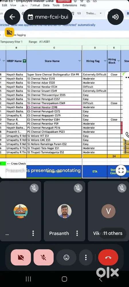 Packing job gopalapuram