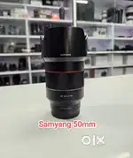 Samyang AF 50/1.4FE Standard Prime lens designed for Full-Frame lens.