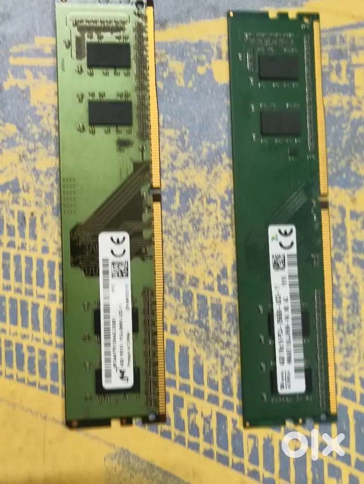 8 GB DDR 4 ram (PC 4) 4+4 two stick