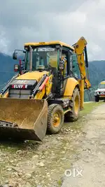 CAT backhoe loader JCB