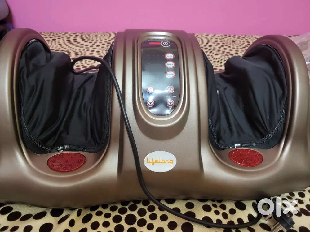 Lifelong foot massager machine pain relief with heat & kneading func
