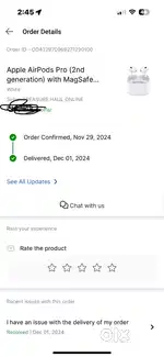 Apple air pods pro 2 nd gen mag saftey