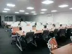 4 cabin's with Workstation's fully furnished office space for rent