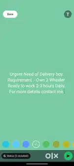 Delivery boy