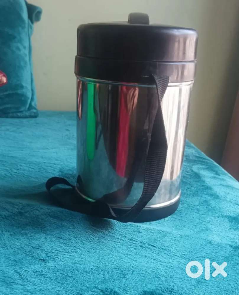 37Nos Lunch box stainless steel with holding box- Rs.230/pc