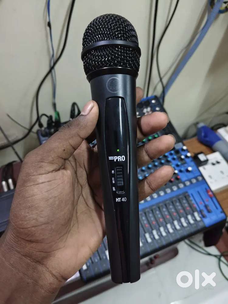 AKG mic...
