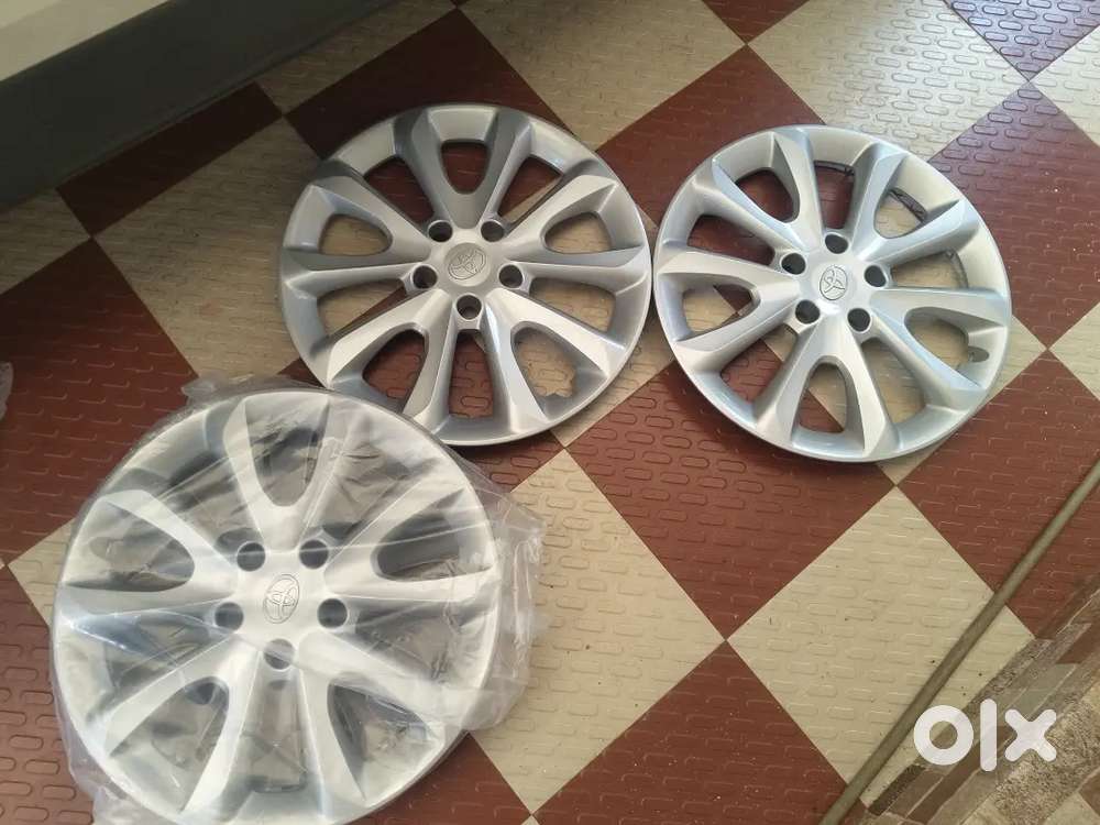 Toyota Hyryder Genuine Steel Rims and Wheel Covers - Brand New