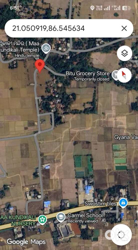 ROAD SIDE PLOT FOR SELL