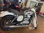 THE BIKE IS FROM JAWA SHOWROOM ( TOTALY NEW )