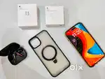 iphone 15 plus 128GB + Adaptor + Cable + Cover + earbuds