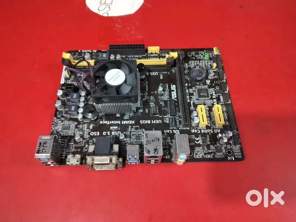 Asus AM1M-A motherboard with amd atholon cod core processor