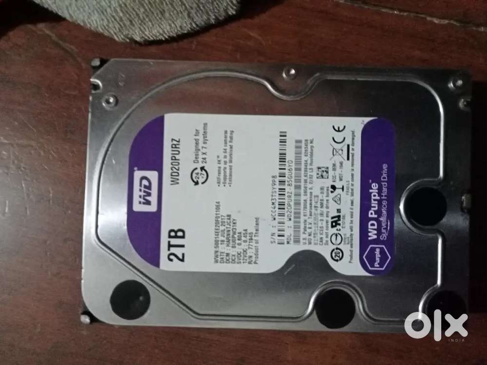 2 TB hard disk