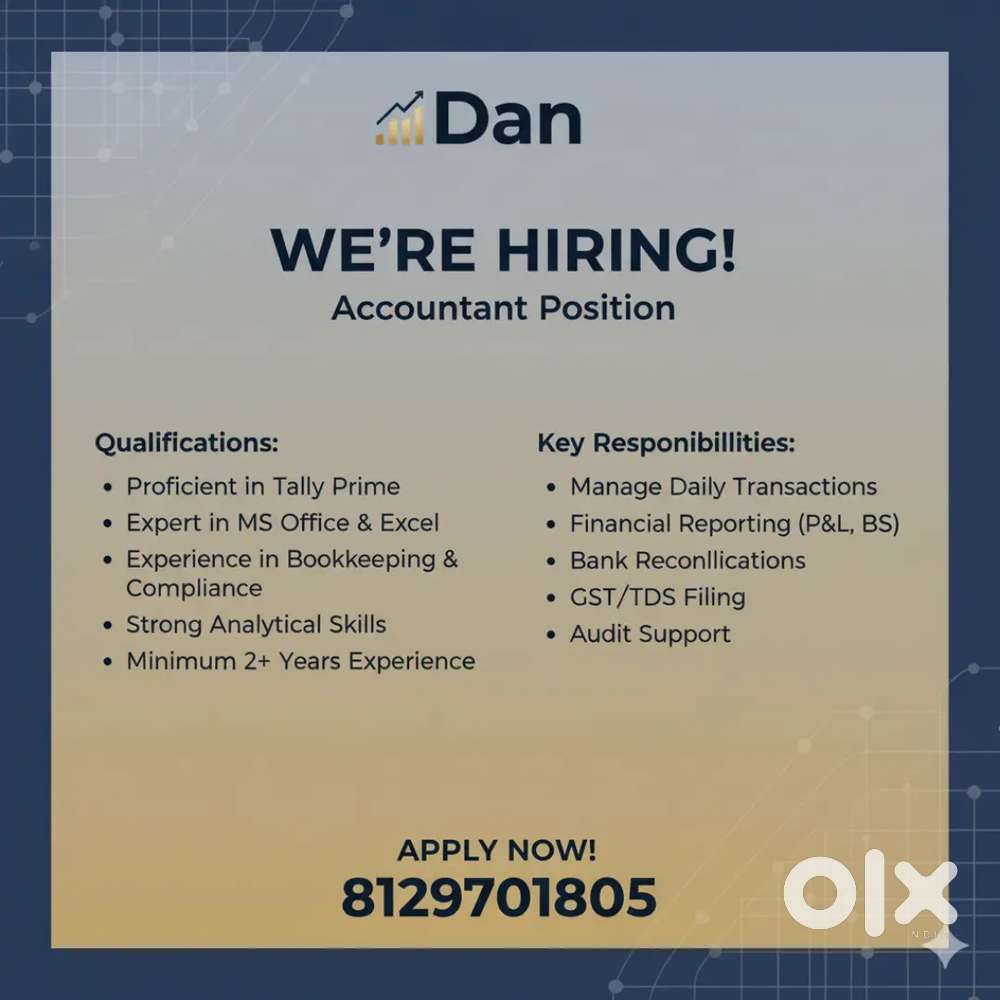 Wanted Accountnt and Auditor