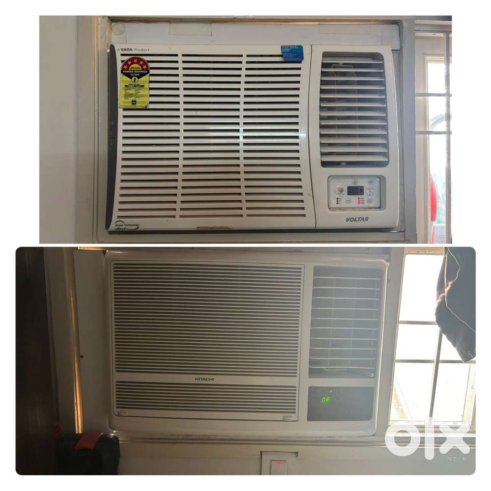 Hitachi (1 Ton) and Voltas (1.5 Ton) Window ACs for sale