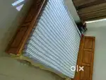 Sale Queen size bed with Kurl on Mattress
