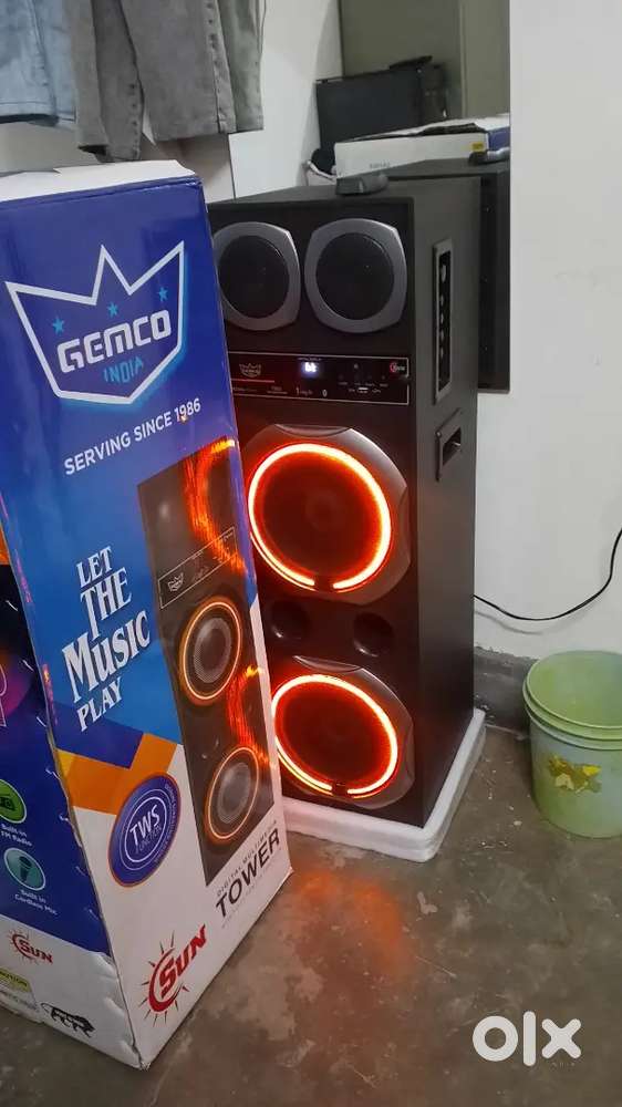 New tower home theatre good condition