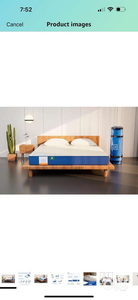 Mattress (84*78*6) - only one month old