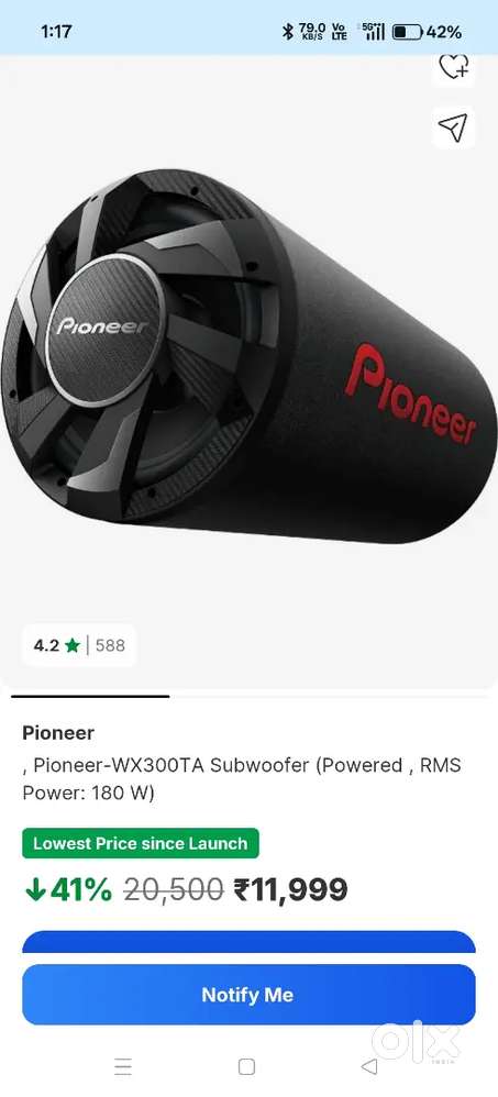 Pioneer WX300TA