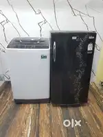 Haier top load fully automatic washing machine and refrigerator