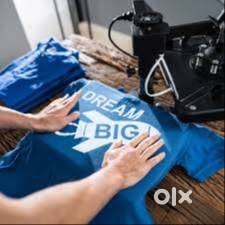 Urgent Requirement Male Candidate for Tshirt Printing