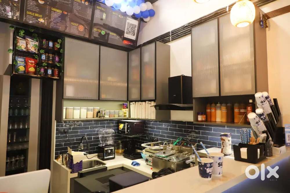 CAFE SETUP BUSINESS FOR SALE