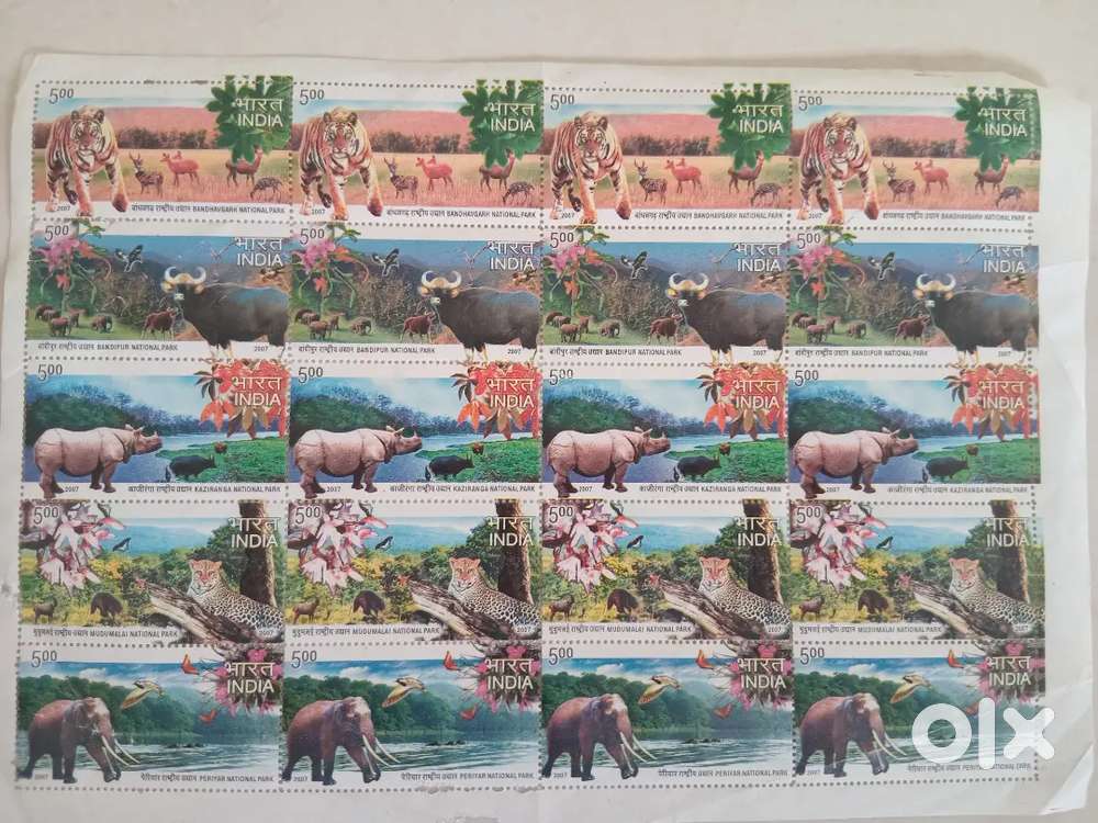 Wildlife Animals stamps.