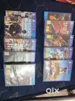 Play station 4 with two joysticks of sony 1tb and 10 cd .