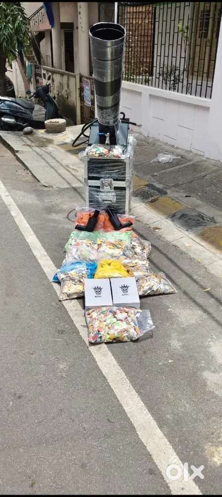 Co2 paper blaster jumbo machine