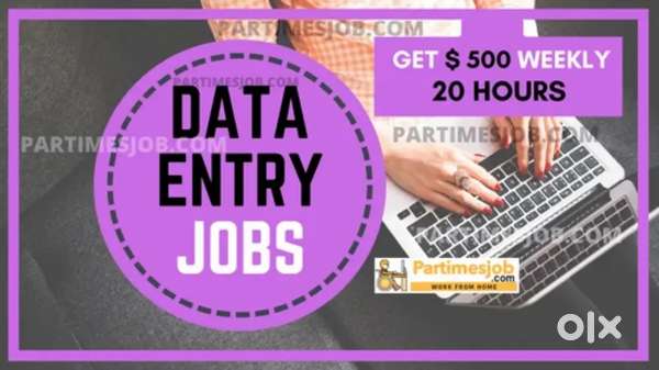 Home based job data entry typing work